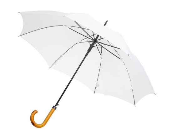 Зонт-трость LockWood, белый, Цвет: белый, Размер: длина 89 см