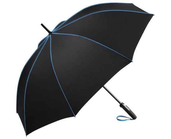 Зонт-трость Seam, голубой, Цвет: голубой, Размер: длина 90 см