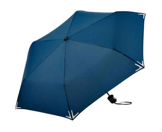 Зонт складной Safebrella, темно-синий, Цвет: темно-синий, Размер: длина в сложении 27 см