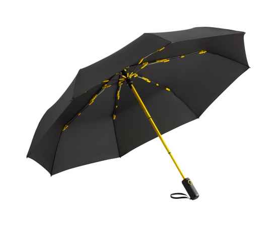 Зонт складной AOC Colorline, желтый, Цвет: желтый, Размер: диаметр купола 105 с