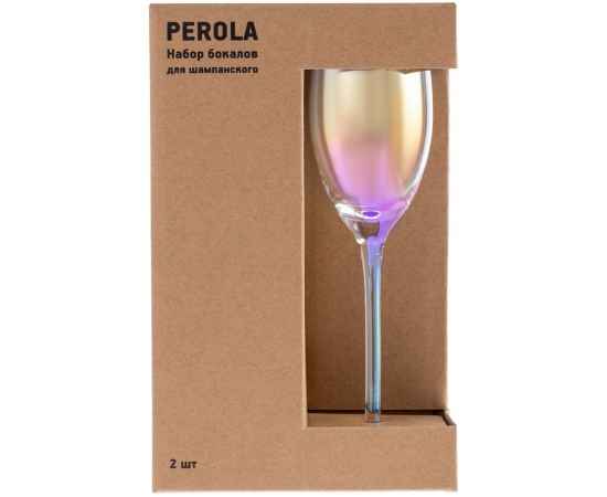 Набор из 2 бокалов для шампанского Perola, Объем: 200, Размер: бокал: диаметр 5