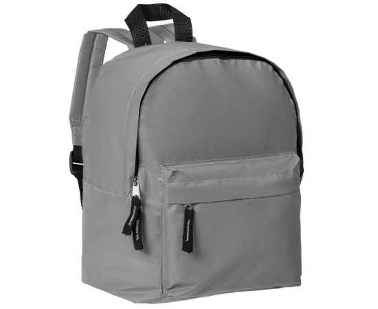 Рюкзак детский Manifest из светоотражающей ткани, серый, Цвет: серый, Размер: 12x25x30 см