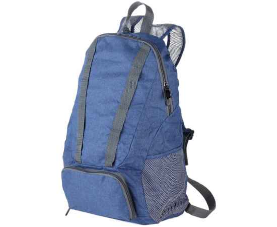 Складной рюкзак Bagpack, синий, Цвет: синий, Размер: рюкзак 43х26х17 см