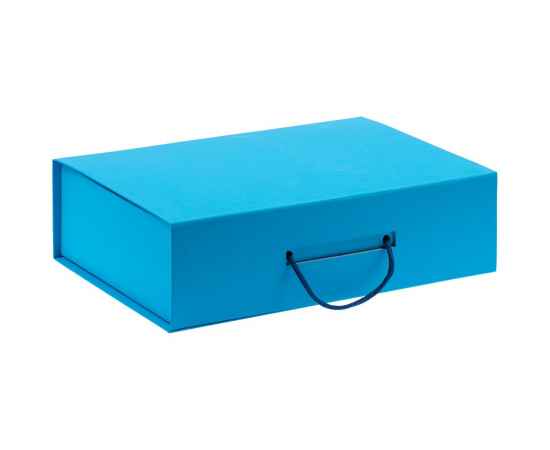 Коробка Case, подарочная, голубая, Цвет: голубой, Размер: 35