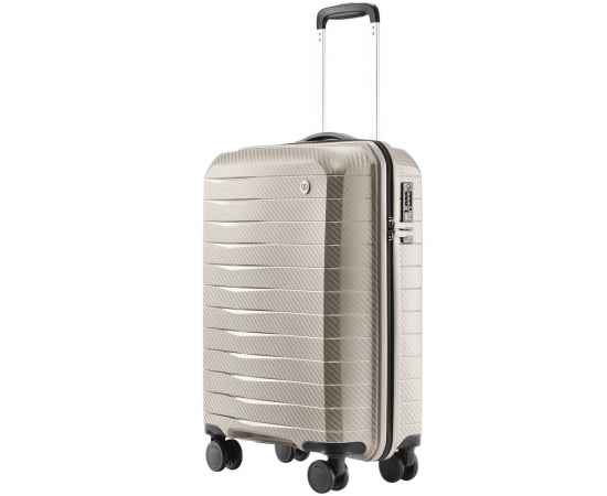 Чемодан Lightweight Luggage S, бежевый, Цвет: бежевый, Объем: 39, Размер: 56x39x21 см