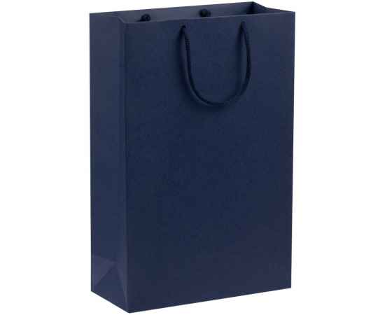 Пакет бумажный Porta M, темно-синий, Цвет: темно-синий, Размер: 23х35х10 см