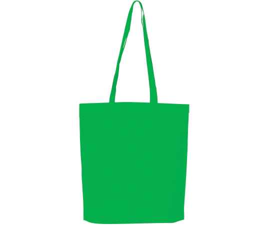 Сумка для покупок 'PROMO',  зеленый яркий, 38 x 45 x 8,5 см,  нетканый 80г/м2, Цвет: зеленый