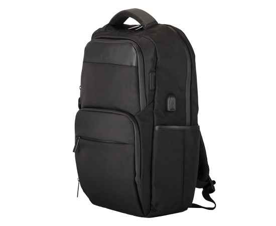 Рюкзак 'Spark', черный, 46х30х14 см, 100% полиэстер, Цвет: Чёрный
