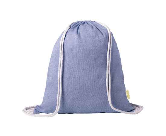 Рюкзак KONIM, синий, 42x38 см, 100% переработанный хлопок, 120 г/м2, Цвет: синий
