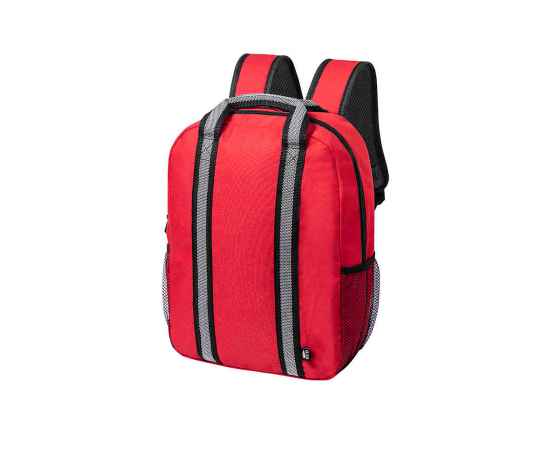 Рюкзак FABAX, красный, 38 x 28 x 12  см, 100% переработанный полиэстер 600D, Цвет: красный