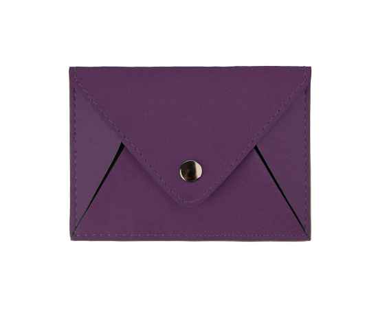 Холдер для карт 'Sincerity', 7*11,5 см, PU, фиолетовый с серым, Цвет: фиолетовый
