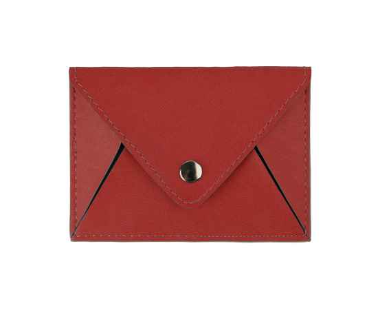 Холдер для карт 'Sincerity', 7*11,5 см, PU, красный с серым, Цвет: красный