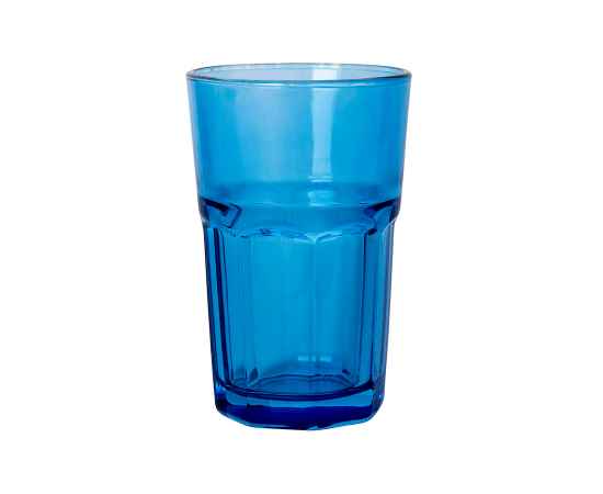 Стакан GLASS, синий, 320 мл, стекло, Цвет: синий