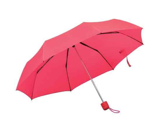 Зонт складной 'Foldi', механический, красный, Цвет: красный