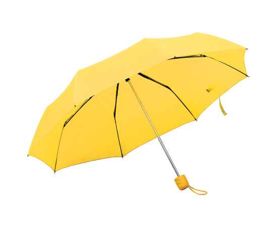 Зонт складной 'Foldi', механический, желтый, Цвет: желтый