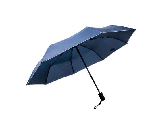 Зонт LONDON складной, автомат, темно-синий, D=100 см, 100% полиэстер, Цвет: тёмно-синий