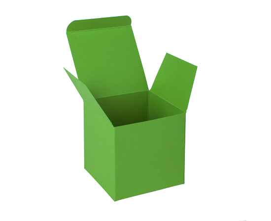 Коробка подарочная CUBE, 9*9*9 см, зеленое яблоко, Цвет: зеленое яблоко