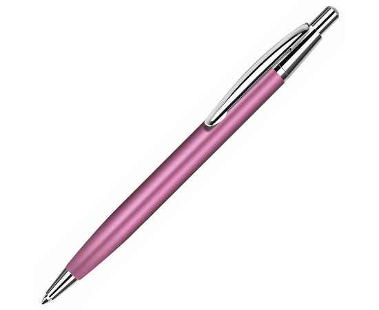 Ручка шариковая EPSILON,, розовый/хром, металл, Цвет: розовый, серебристый