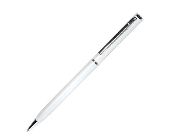 SLIM, ручка шариковая, белый/хром, металл, Цвет: белый, серебристый