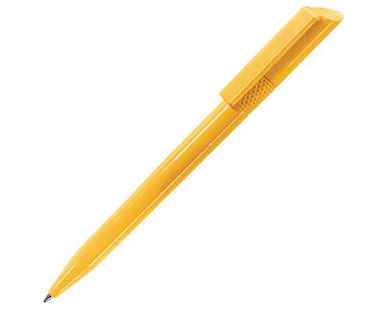 TWISTY, ручка шариковая, ярко-желтый, пластик, Цвет: ярко-желтый