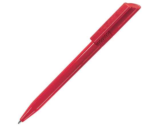 TWISTY, ручка шариковая, красный, пластик, Цвет: красный