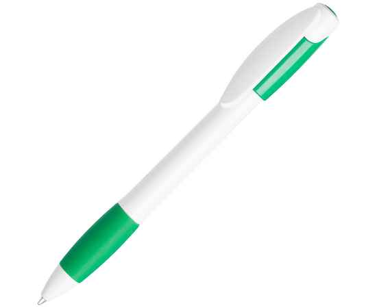 X-5, ручка шариковая, зеленый/белый, пластик, Цвет: белый, зеленый