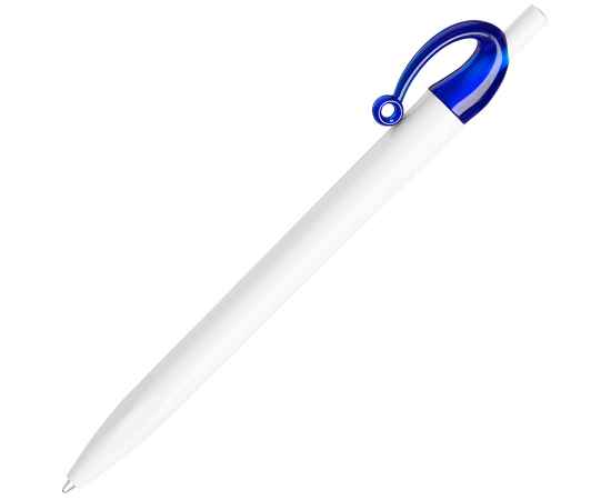 JOCKER, ручка шариковая, синий/белый, пластик, Цвет: белый, синий