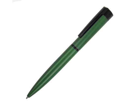 ELLIPSE, ручка шариковая, зеленый/черный, алюминий, пластик, Цвет: зеленый