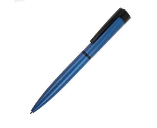 ELLIPSE, ручка шариковая, синий/черный, алюминий, пластик, Цвет: синий