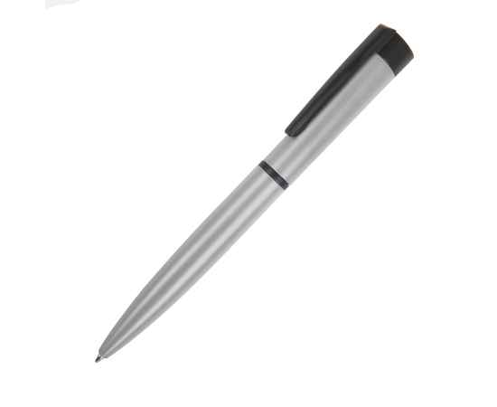 ELLIPSE, ручка шариковая, серебристый/черный, алюминий, пластик, Цвет: серебристый