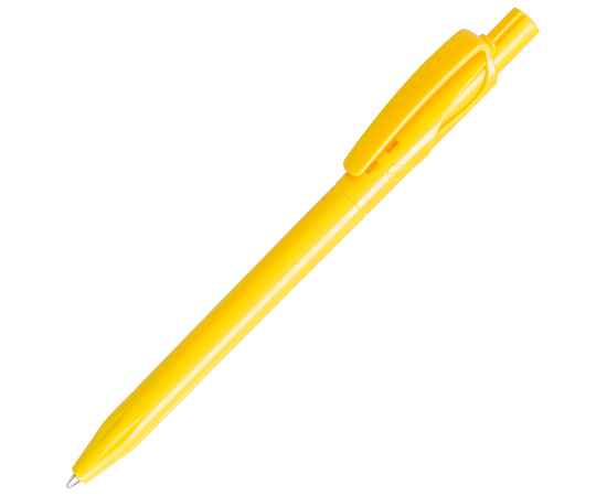 Ручка шариковая TWIN SOLID, желтый, пластик, Цвет: желтый