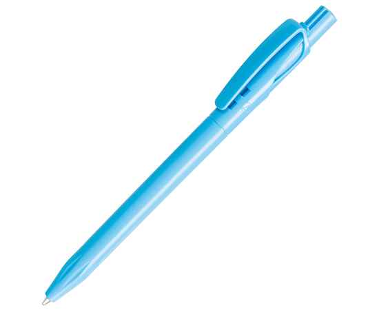 Ручка шариковая TWIN SOLID, голубой, пластик, Цвет: голубой