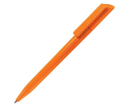Ручка шариковая TWISTY, оранжевый, пластик, Цвет: оранжевый