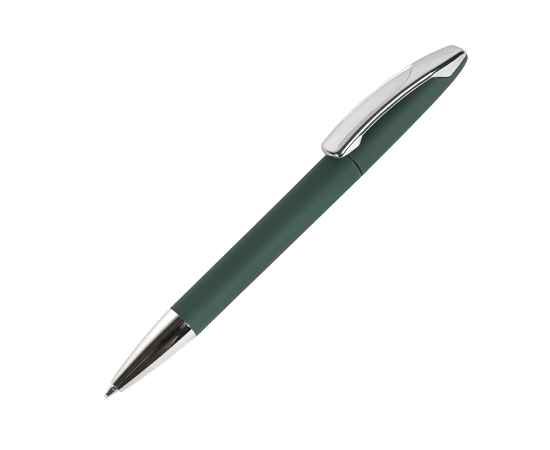 Ручка шариковая VIEW, темно-зеленый, покрытие soft touch, пластик/металл, Цвет: Тёмно-зелёный