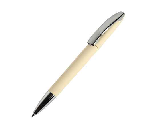 Ручка шариковая VIEW, бежевый, покрытие soft touch, пластик/металл, Цвет: бежевый