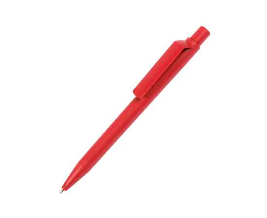 Ручка шариковая DOT, красный, матовое покрытие, пластик, Цвет: красный