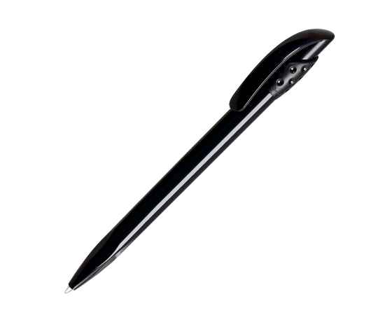 Ручка шариковая GOLF SOLID, черный, пластик, Цвет: Чёрный