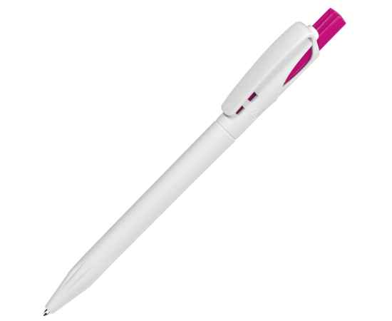Ручка шариковая TWIN WHITE, белый/розовый, пластик, Цвет: белый, розовый