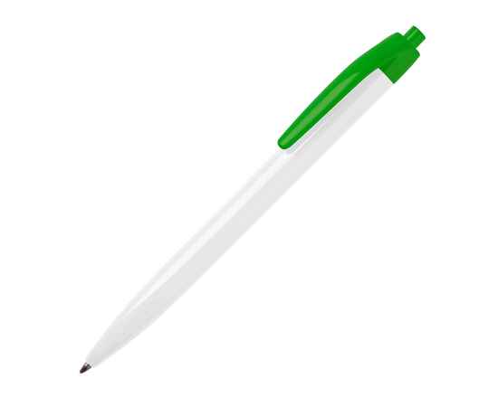 N8, ручка шариковая, белый/зеленый, пластик, Цвет: белый, зеленый