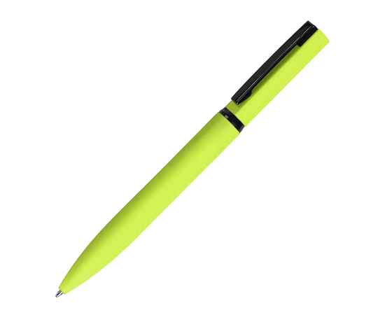 MIRROR BLACK, ручка шариковая, зеленое яблоко, металл, софт- покрытие, Цвет: зеленое яблоко