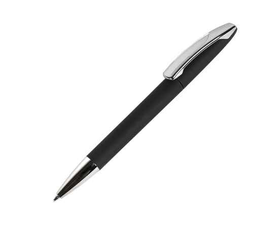 Ручка шариковая VIEW, черный, покрытие soft touch, пластик/металл, Цвет: Чёрный