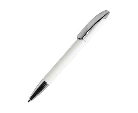 Ручка шариковая VIEW, белый, покрытие soft touch, пластик/металл, Цвет: белый