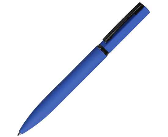 MIRROR BLACK, ручка шариковая, синий, металл, софт- покрытие, Цвет: синий