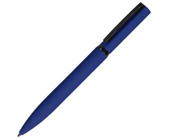 MIRROR BLACK, ручка шариковая, темно-синий, металл, софт- покрытие, Цвет: тёмно-синий