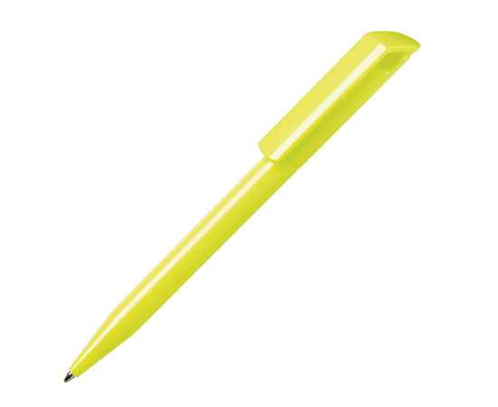Ручка шариковая ZINK, желтый неон, пластик, Цвет: желтый