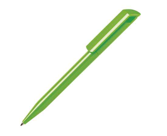 Ручка шариковая ZINK, зеленый неон, пластик, Цвет: зеленый