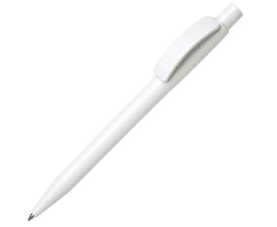 Ручка шариковая PIXEL, белый, непрозрачный пластик, Цвет: белый