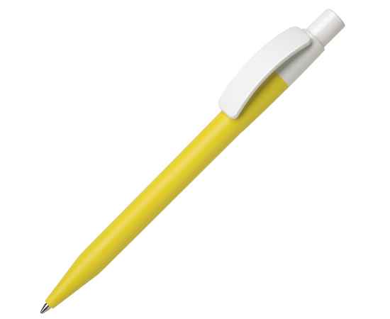 Ручка шариковая PIXEL, желтый, непрозрачный пластик, Цвет: желтый
