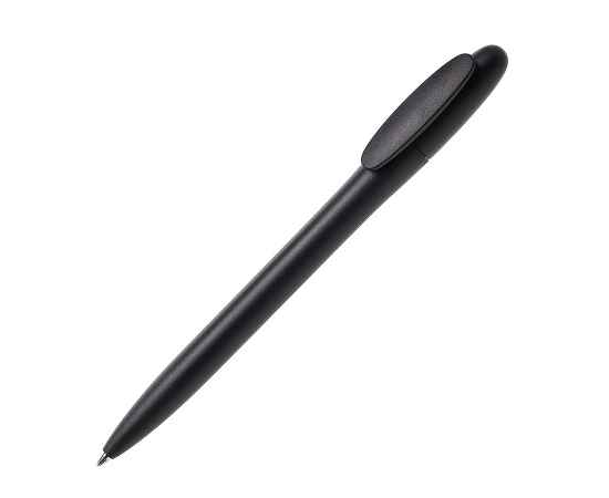 Ручка шариковая BAY, черный, непрозрачный пластик, Цвет: Чёрный