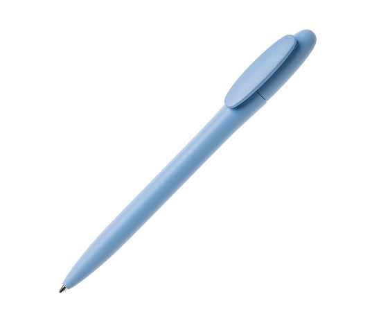 Ручка шариковая BAY, голубой, непрозрачный пластик, Цвет: голубой